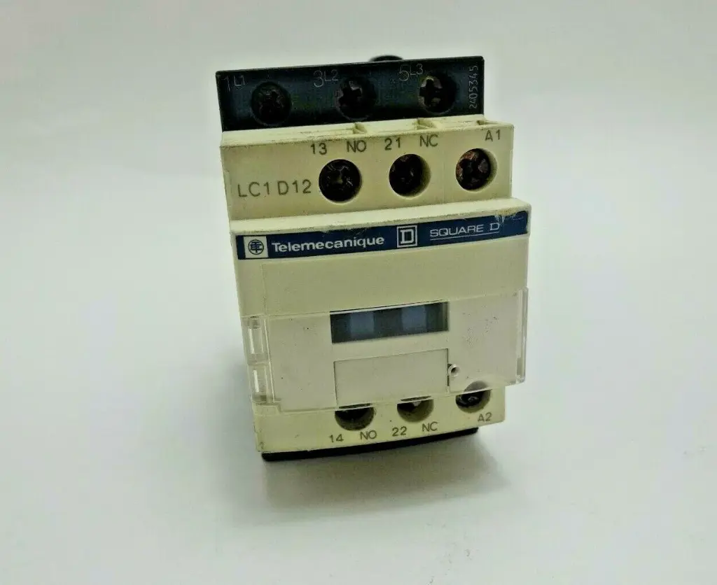 SQUARE D, TELEMECANIQUE #LC1D12, 25A, CONTACTOR (LOT OF 3)-SKU 200 254C