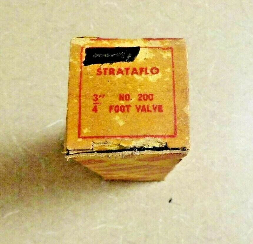 STRATAFLO #200 3/4' 200LBS CHECK VALVE (LOT OF 2)-SKU AO 100 326