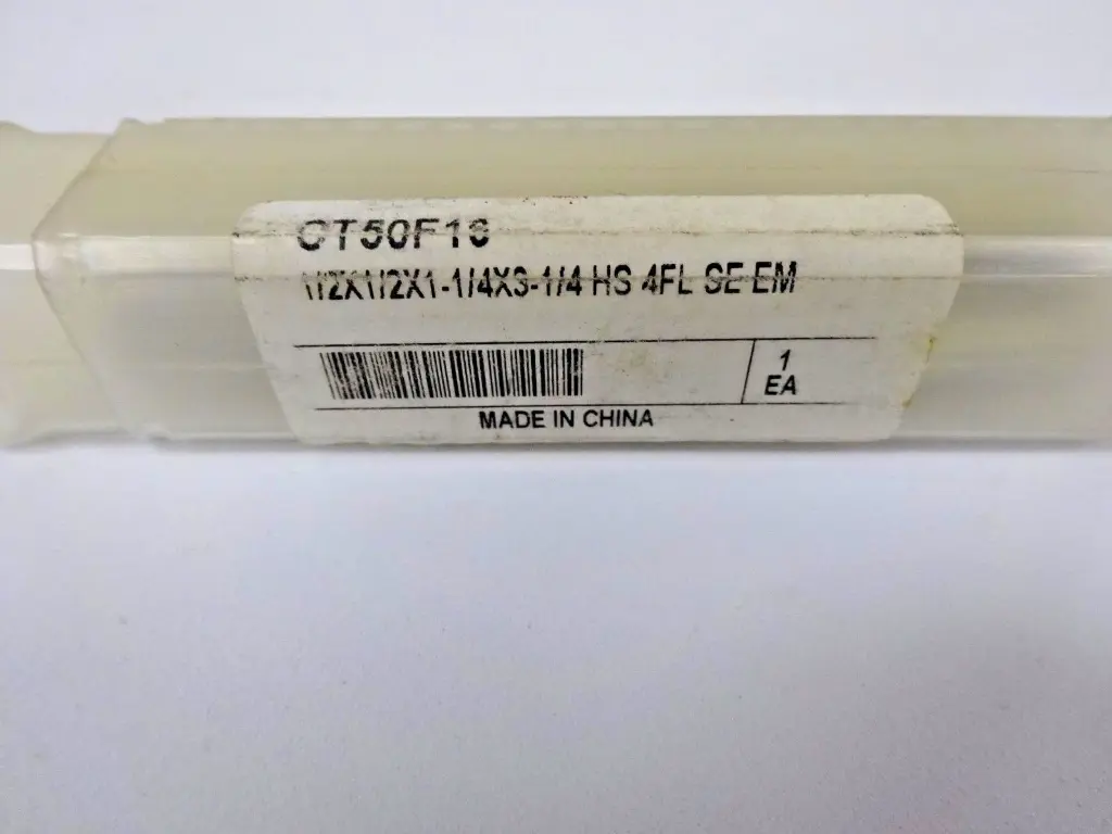 HSS CT50F1S 1/2 X 1/2 X 1 - 1/4 X 3 1/4 HS 4FL SE EM-SKU 000 414B