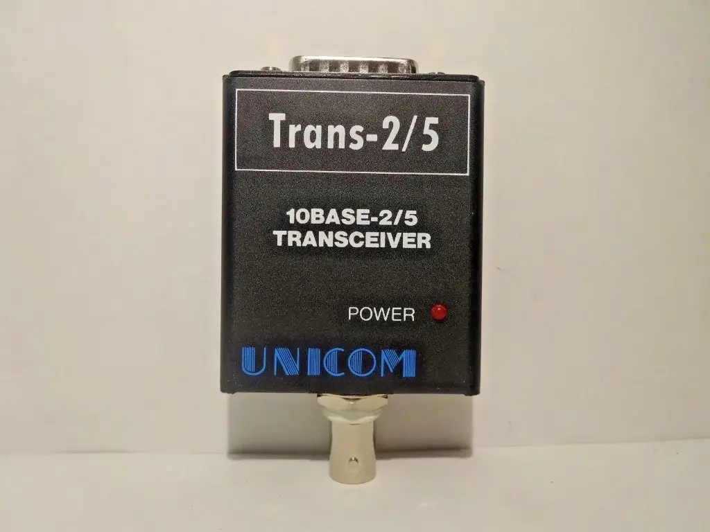 UNICOM ELECTRIC ETP-20048T, 10 BASE-2/5 TRANSCEIVER-SKU 000 194B 