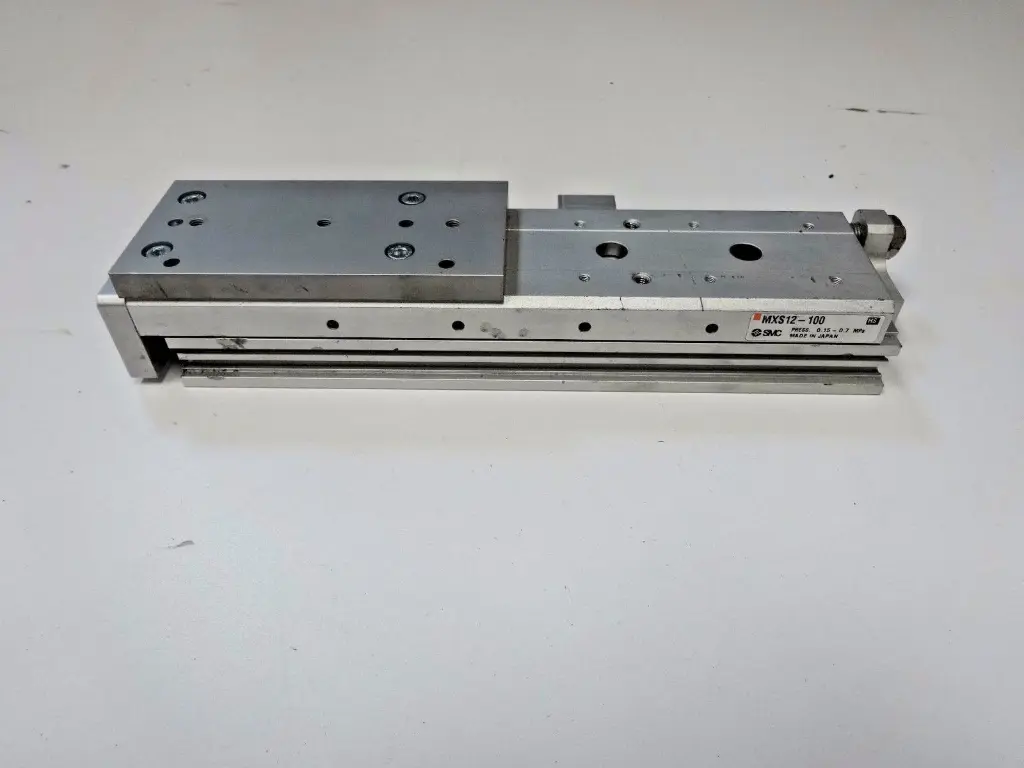 SMC MXS12-100 AIR PNEUMATIC SLIDE CYLINDER-SKU 200 090 