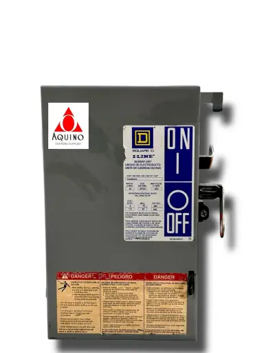 Square D I-Line PQ3603G 30 AMP 600V 3PH Fusible Busway Plug 3W, With ground, 30A- SKU SZ 000 301