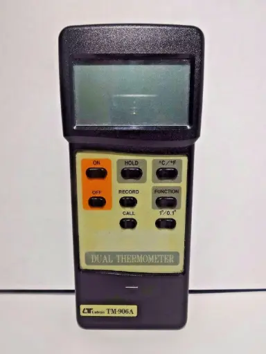 LUTRON TM-906A DUAL CHANNER THERMOMETER-SKU 000 248C