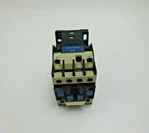 TELEMECANIQUE LC1-D1210 G6 CONTACTOR, 25A, 120V, 60HZ (LOT OF 4)-SKU 200 257C