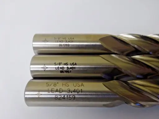 CLEVELAND TWIST DRILL EDP: C42241 5/8 X 5/8S 4F ENDMILL HSS NON CENTER CUTTING-SKU 000 398B