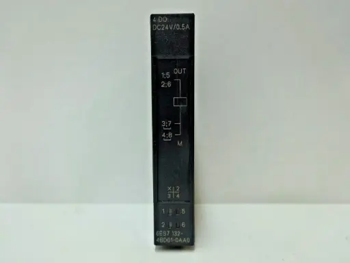 SIEMENS SIMATIC S7 6ES7-132-4BD01-0AA0 DIGITAL OUTPUT AUSGABE-SKU 000 066