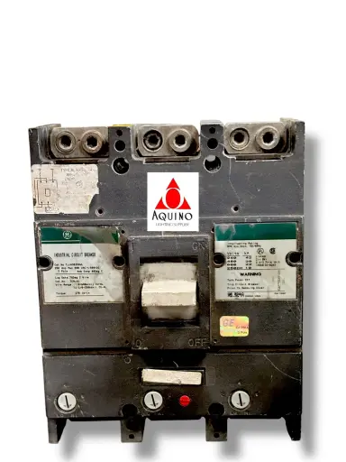 GE TJJ436400, 400 Amp, 600 Volt, 3 Pole, GREEN Circuit Breaker