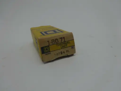  SQUARE D #B0.71 OVERLOAD RELAY THERMAL UNIT-SKU 100 032 