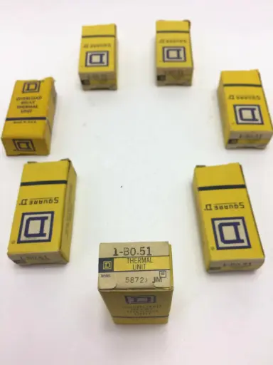 Square D B0.51 Overload Relay Thermal Unit (lot w/7)-SKU 100 031